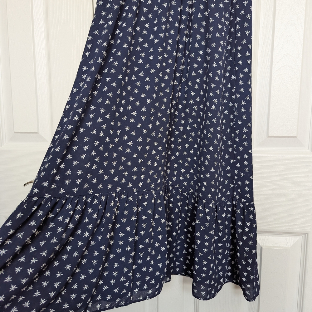 J.crew Mercantile Ruffled Flutter Sleeve Sundress Size S - Picture 4 of 7